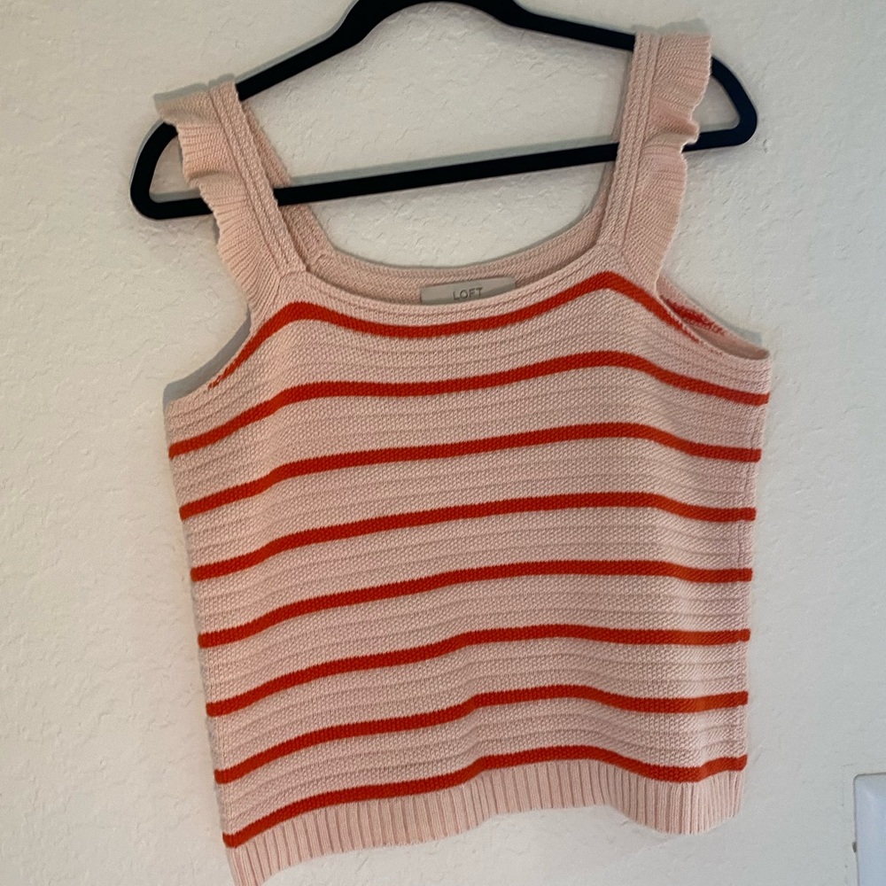 Loft Knit Tank Top Size M
